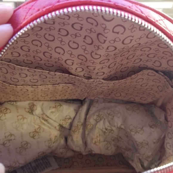 Guess | Bags | Guess Backpack Red Nwt Price Is Firm | Poshmark